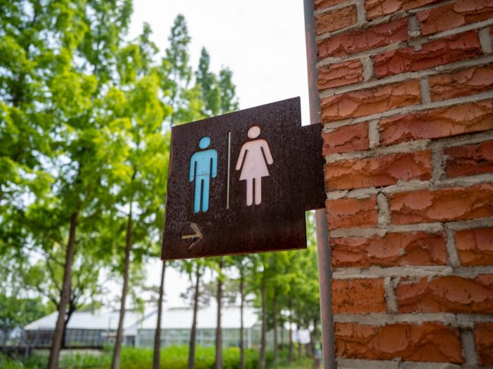 Inte bästa allmäna toaletterna i Polen