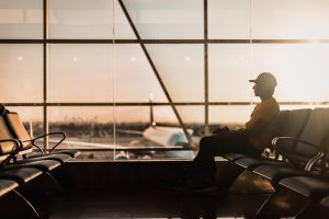 Bekvämligheter för flygplats samt flyg