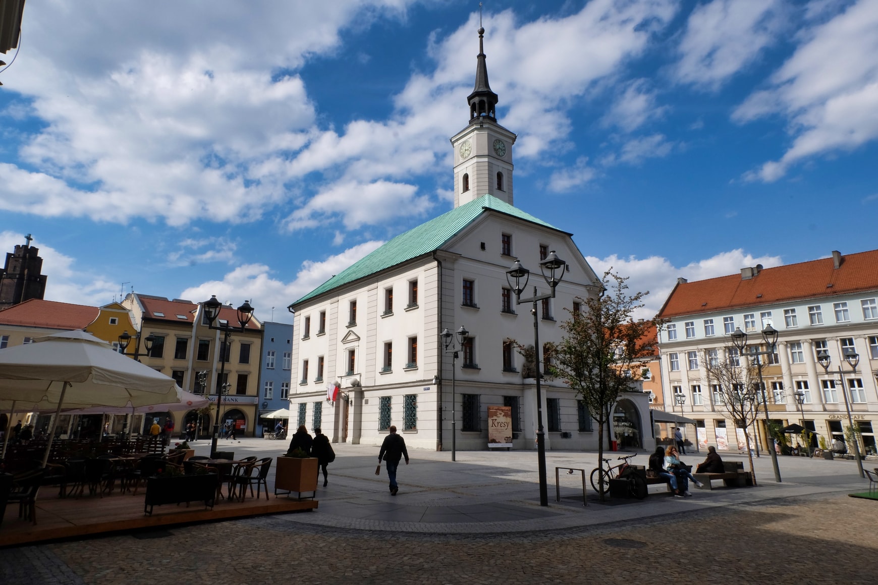 Staden Gliwice i Polen
