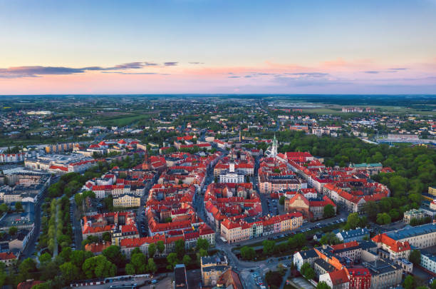 Staden Kalisz i Polen