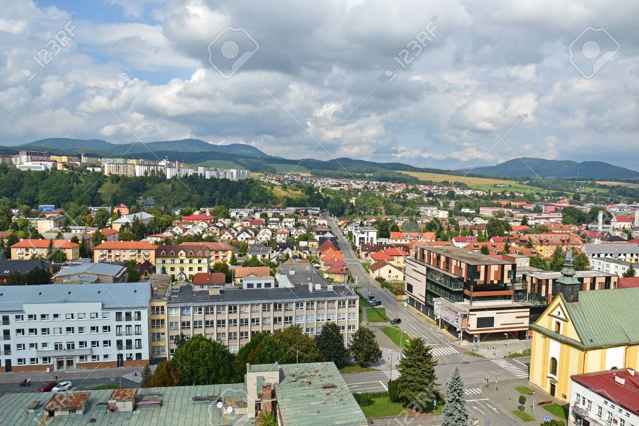 Staden Krynica i Polen