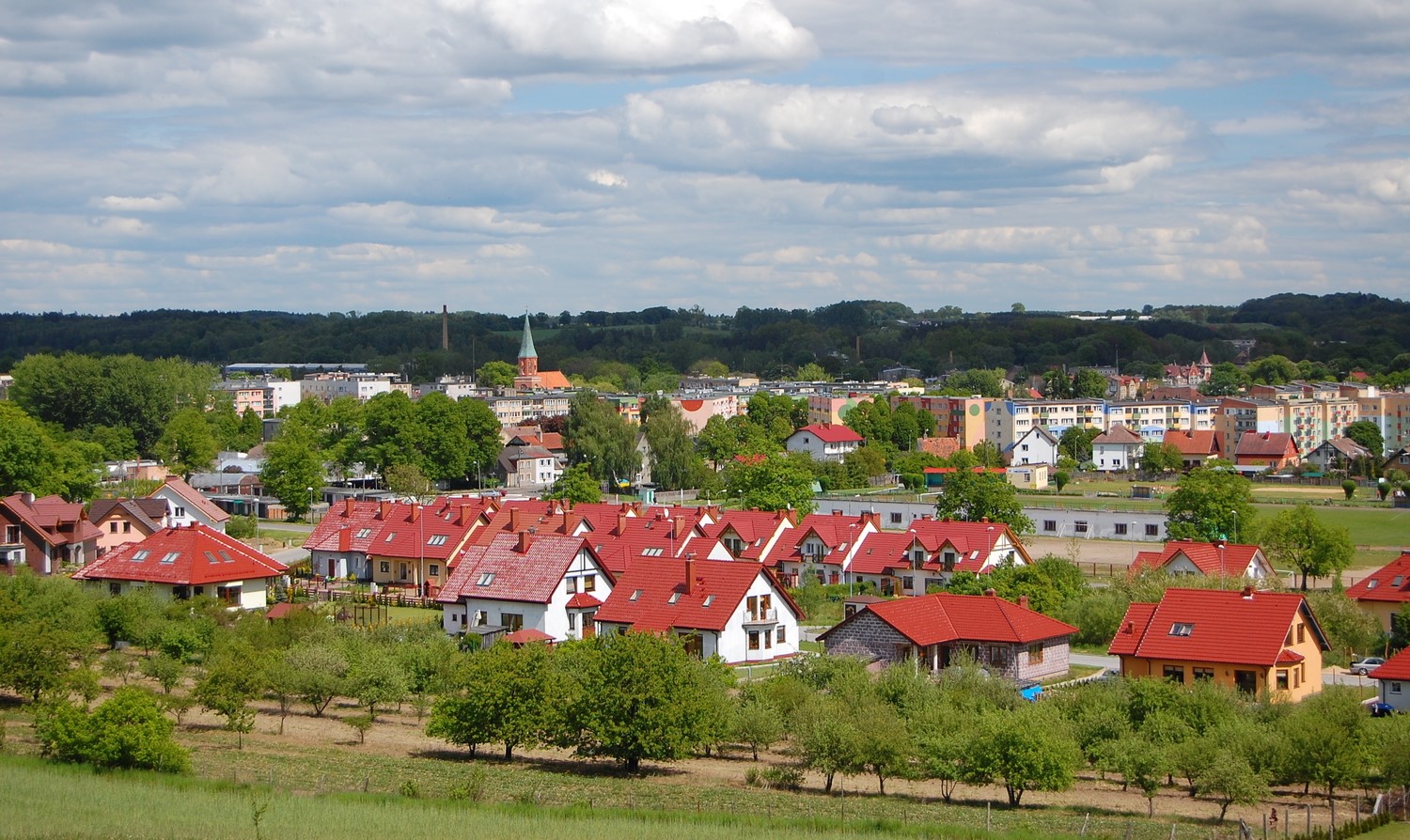 Staden Lobez i Polen