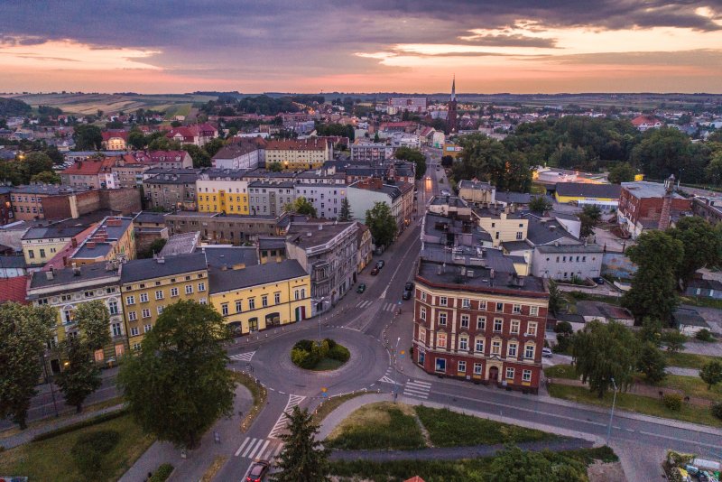 Staden Raciborz i Polen