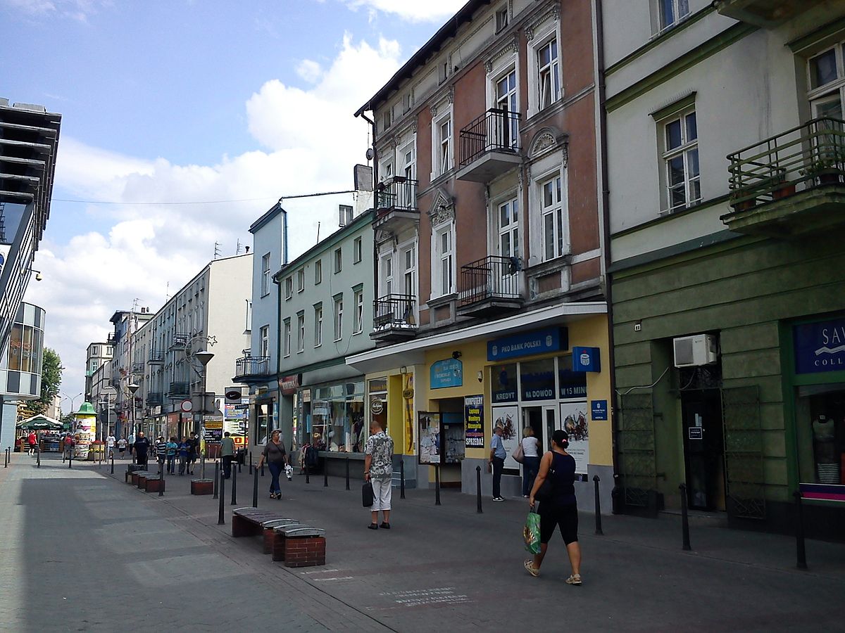 Staden Sosnowiec i Polen