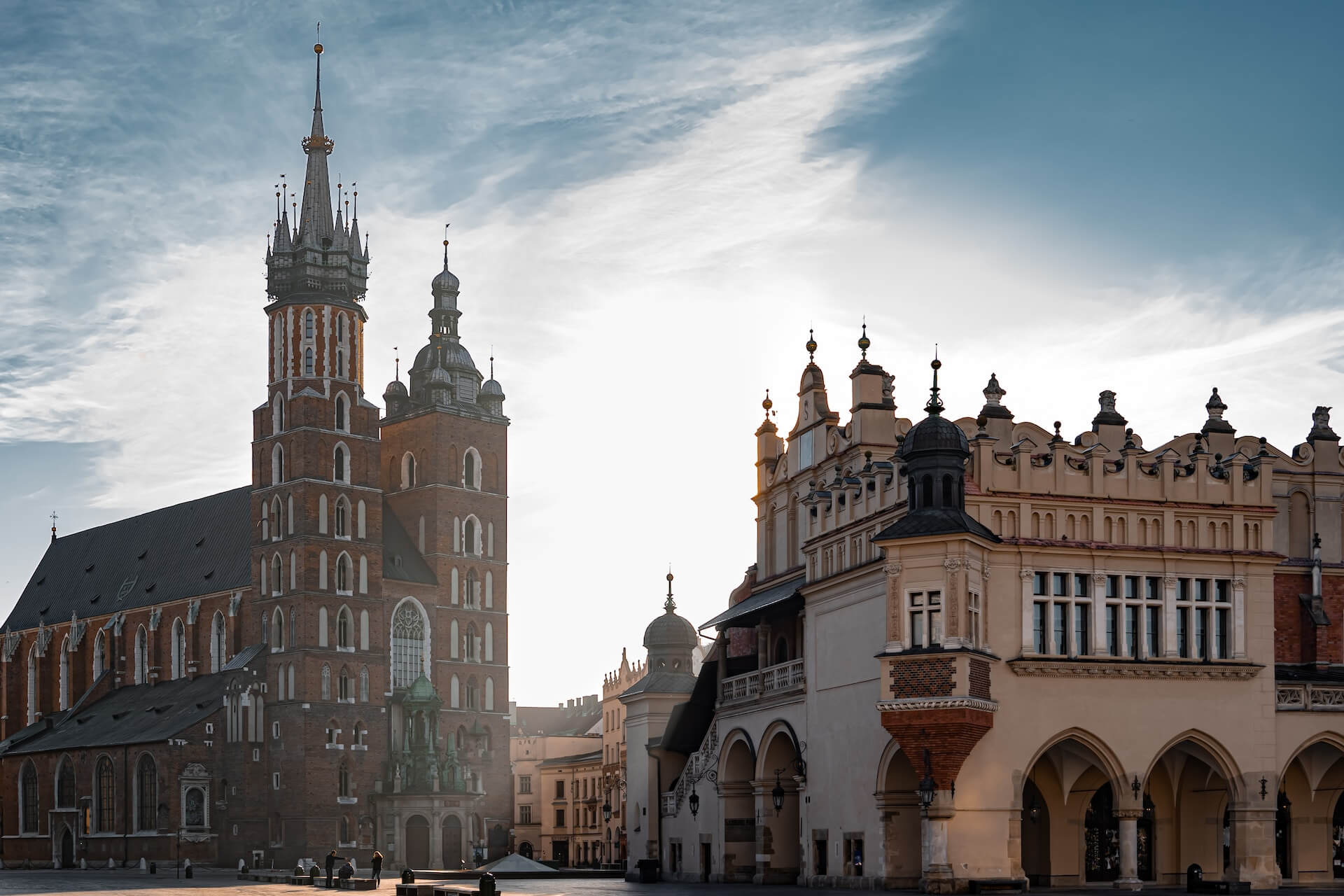 Vacker bild från Krakow.